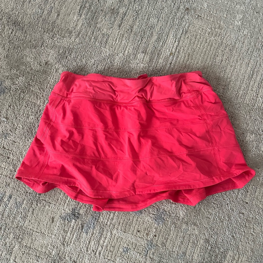 Lululemon Pace Rival Skirt Lip Gloss